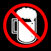 アルコールの摂取後の遊泳禁止